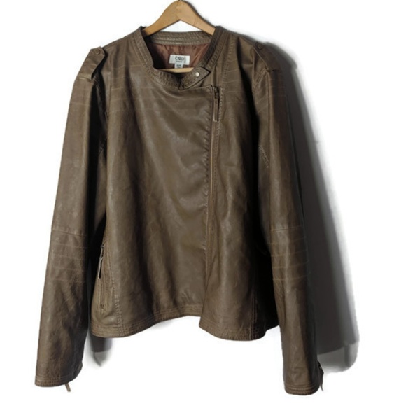 Cato Jackets & Blazers - Faux Leather Moto Jacket